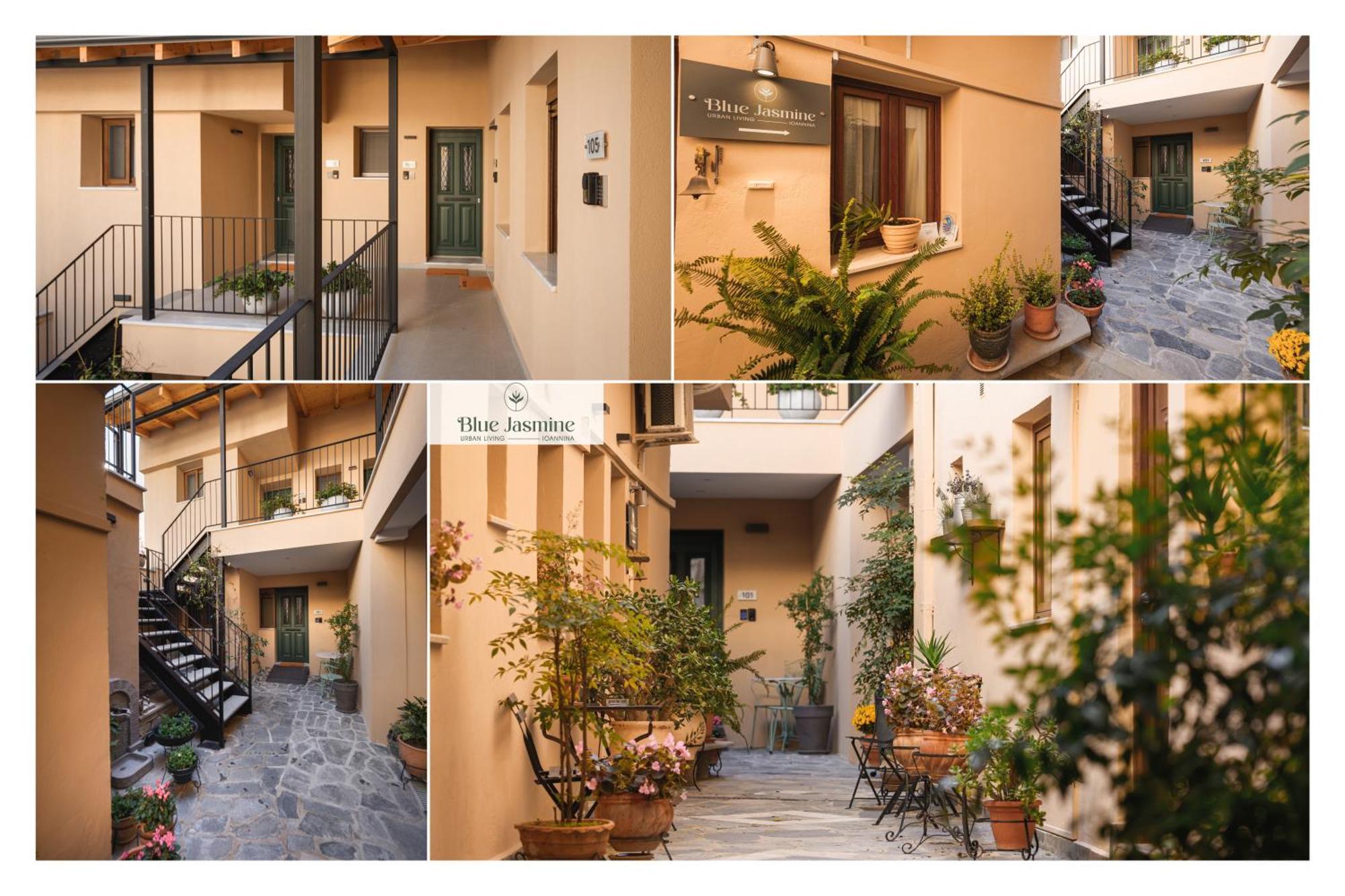Blue Jasmine Urban Living Apartment Ioannina Bagian luar foto