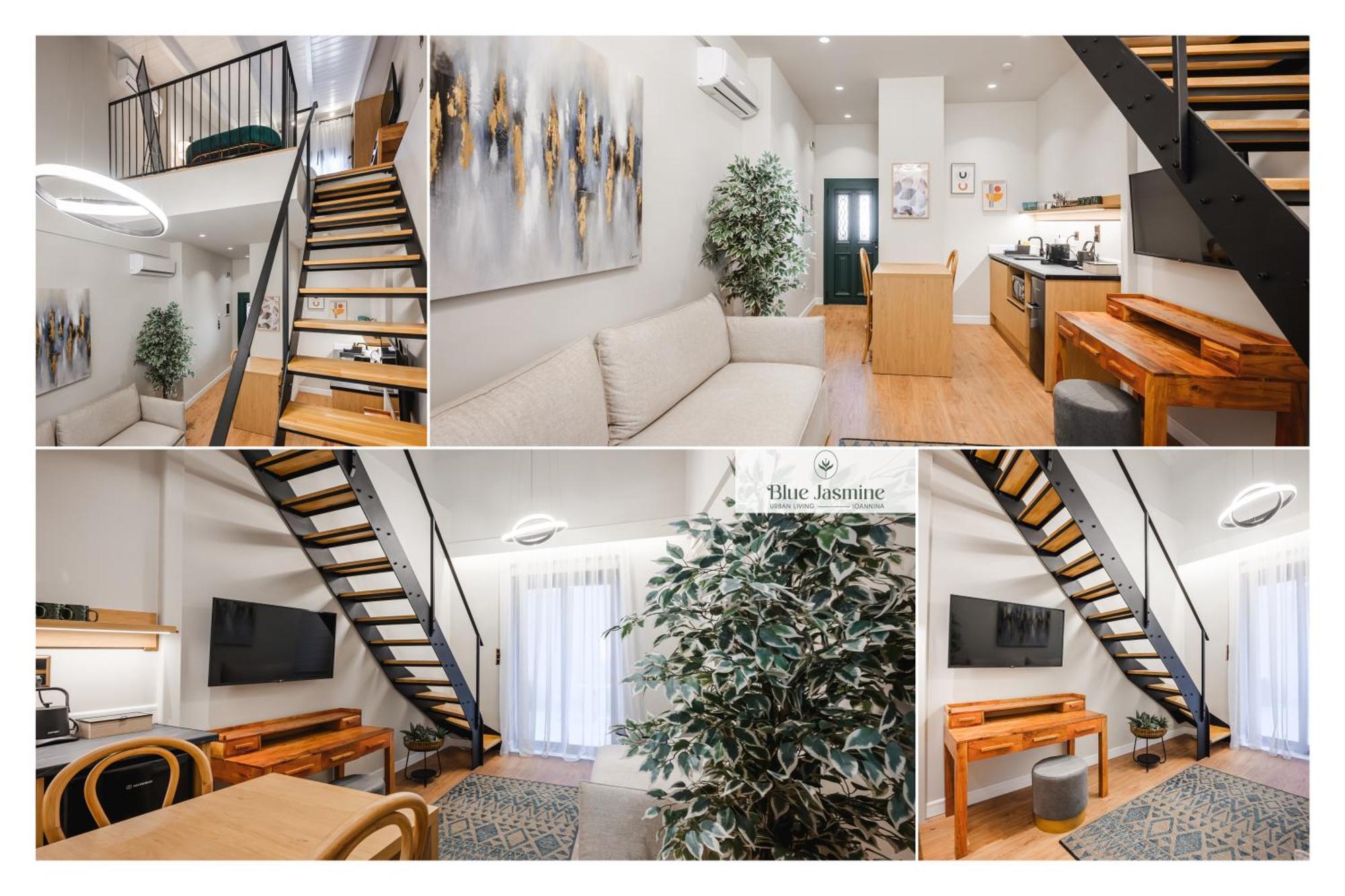 Blue Jasmine Urban Living Apartment Ioannina Bagian luar foto
